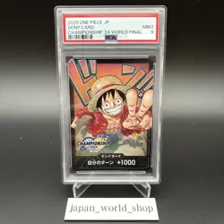 PSA 9 Don Card Luffy Promo Championship 2024 World Final One Piece Card Japanese - Image 1