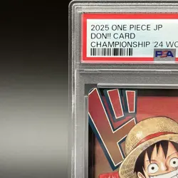 PSA 9 Don Card Luffy Promo Championship 2024 World Final One Piece Card Japanese - Image 2