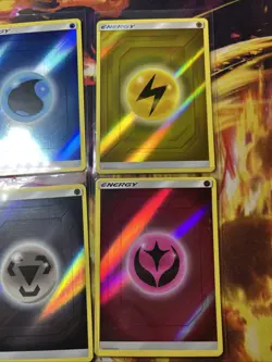 Fairy,steel,water,grass,electric +Energy Reverse Holo | Hidden Fates 6 Card Lot - Image 4