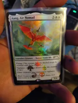 Aang, Air Nomad Avatar: The Last Airbender Special Promo FOIL MTG - Image 1
