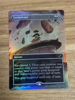 Earthshape (Borderless) TLE #67 - MTG Avatar the Last Airbender Foil NM - Image 1