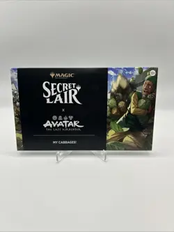 Magic the Gathering Secret Lair Avatar ATLA My Cabbages Non Foil Sealed Pack MTG - Image 1