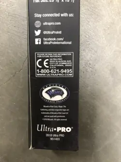 Ultra Pro Magic The Gathering Tamiyo Playmat WAR Art 23x13 Gaming Desk Mat - Image 4