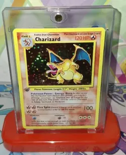 Pokemon TCG Charizard 1st Edition Misprint Collectible Please Read Description - Image 1