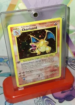 Pokemon TCG Charizard 1st Edition Misprint Collectible Please Read Description - Image 2