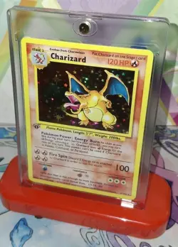 Pokemon TCG Charizard 1st Edition Misprint Collectible Please Read Description - Image 3