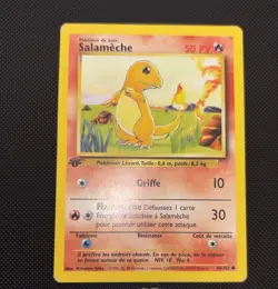 Carte Pokemon Salameche 46/102 Set de Base Edition 1 Good 🇫🇷 - Image 1