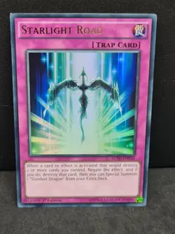 Yugioh Starlight Road LC5D-EN056 Ultra Rare 1st Edition NM - Image 1