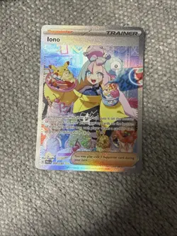 Iono 269/193 Sv02: Paldea Evolved Pokemon SIR Holo Card English NM - Image 1