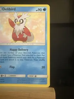 Delibird 57/214 Sm-Lost Thunder Regular Uncommon NM Pokemon TCG Card - Image 3