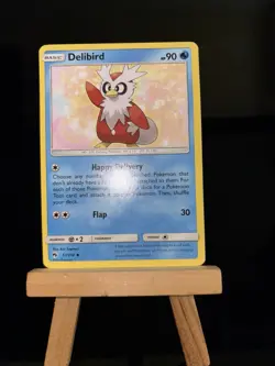Delibird 57/214 Sm-Lost Thunder Regular Uncommon NM Pokemon TCG Card - Image 4