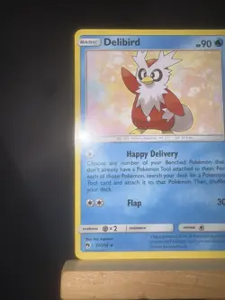 Delibird 57/214 Sm-Lost Thunder Regular Uncommon NM Pokemon TCG Card - Image 5