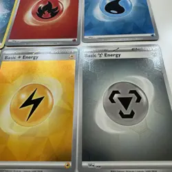 Pokemon Card Basic Energy Holo Lot of 6 - Image 3
