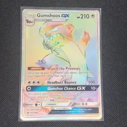 Gumshoos GX - 157/149 - Secret Rare - Sun & Moon Base - Pokemon Card - NM/M - Image 1