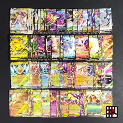 Bulk Lot of 100 V ex VMAX VSTAR NM-LP No duplicates Japanese Pokemon Card R453 - Image 1