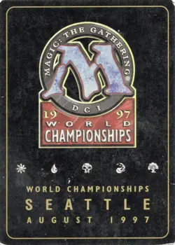 mtg Winter Orb Seattle World Championship Svend Geertsen 1997 MP Magic Card - Image 2