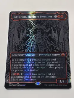 Solphim, Mayhem Dominus (Oil Slick Raised Foil) -Foil Excellent MTG - Image 4