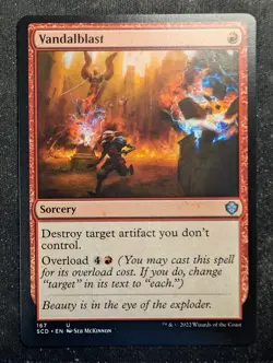 Vandalblast - Starter Commander Decks (MTG) - Image 1
