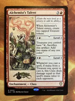 MTG Alchemist's Talent Commander: Bloomburrow Rare Red Near-Mint!!! - Image 1
