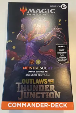 Magic the Gathering Outlaws by Thunder Junction Commander Decks - Image 3