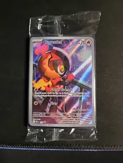 Pokemon Phantasmal Flames Charcadet 022 Pokemon Center Stamped Promo Sealed - Image 1