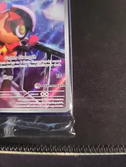 Pokemon Phantasmal Flames Charcadet 022 Pokemon Center Stamped Promo Sealed - Image 2