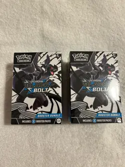 x2 Pokemon TCG Scarlet & Violet Black Bolt Booster Bundle - BRAND NEW AND SEALED - Image 1