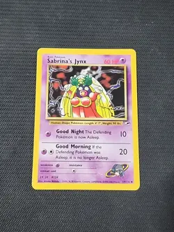 Pokemon Gym Heroes "Sabrina's Jynx" 59/132 / Uncommon / Lightly Played - Image 1