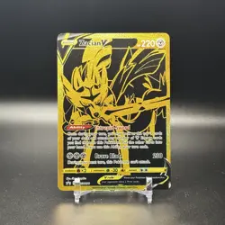 POKEMON SWORD & SHIELD PROMO #SWSH076 ZACIAN V BLACK STAR PROMO - NM - Image 1