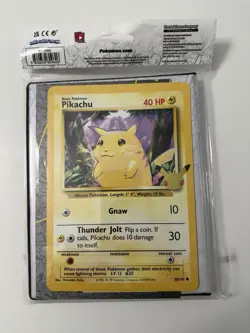 Pokemon 25th Anniversary Oversized Binder Pikachu Promo First Partner Brand New - Image 2