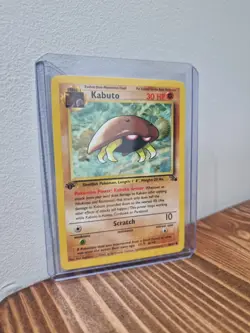 Near Mint - Pokemon Fossil 1st Edition Kabuto 50/62 NM/LP - Image 1