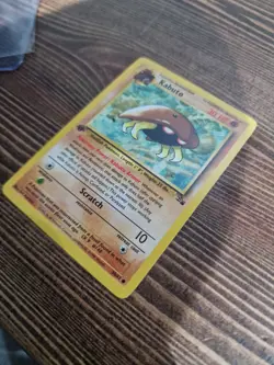 Near Mint - Pokemon Fossil 1st Edition Kabuto 50/62 NM/LP - Image 2