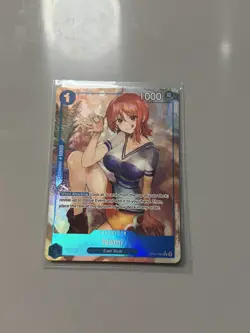 One Piece Card Game - Nami (OP09-050) English Alternate Art Card - Image 1