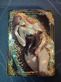 Goddess Sexy Nami Preimium Thick Card Waifu Doujin One Piece Full Art - Image 1