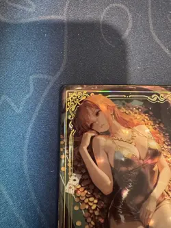Goddess Sexy Nami Preimium Thick Card Waifu Doujin One Piece Full Art - Image 2
