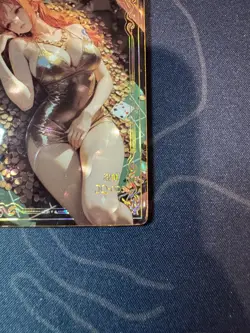 Goddess Sexy Nami Preimium Thick Card Waifu Doujin One Piece Full Art - Image 4