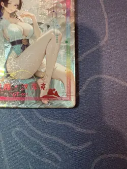Goddess Hancock White Bikini Preimium Thick Card Waifu Doujin One Piece Full Art - Image 4