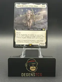 Near Mint Rosa, Resolute White Mage 0431 Extended Art Final Fantasy non foil MTG - Image 1