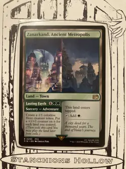MTG Zanarkand, Ancient Metropolis - FINAL FANTASY (FIN) Rare #0293 - Image 1