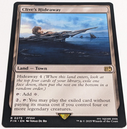 (4x) Clive's Hideaway - Final Fantasy MTG (NM) - Image 1