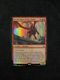 1 x Incinerator of the Guilty - Foil - Murders at Karlov Manor - NM- MTG - Image 1