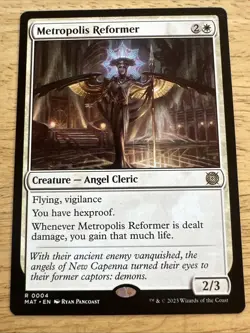 Metropolis Reformer [March of the Machine: The Aftermath] Magic MTG - Image 1