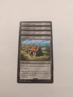 (4) Adventurer's Inn *PLAYSET* Final Fantasy Regular NM MTG - Image 1
