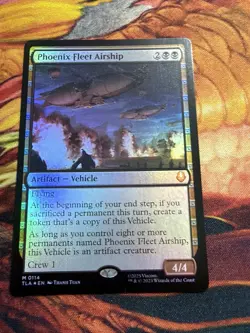 Phoenix Fleet Airship Mtg Avatar: The Last Airbender Foil M 0114 - Image 1