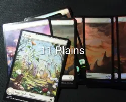 Lot Of 43 Mtg Full Art Lands Various Sets 23 Foil - Image 2