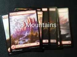 Lot Of 43 Mtg Full Art Lands Various Sets 23 Foil - Image 3