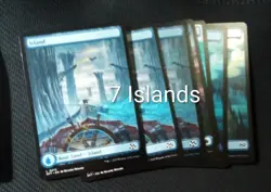 Lot Of 43 Mtg Full Art Lands Various Sets 23 Foil - Image 5