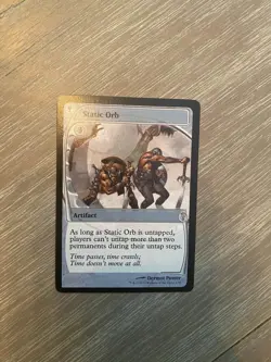 ?? MTG: Static Orb (Future Sight) Mystery Booster 2 Regular - Image 1