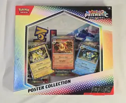 Pokemon TCG Scarlet & Violet Prismatic Evolutions Poster Collection Box - Sealed - Image 1