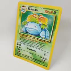 1999 Pokemon Base Set 2 Venusaur Holo 15/102 WotC Vintage Holographic - Image 1